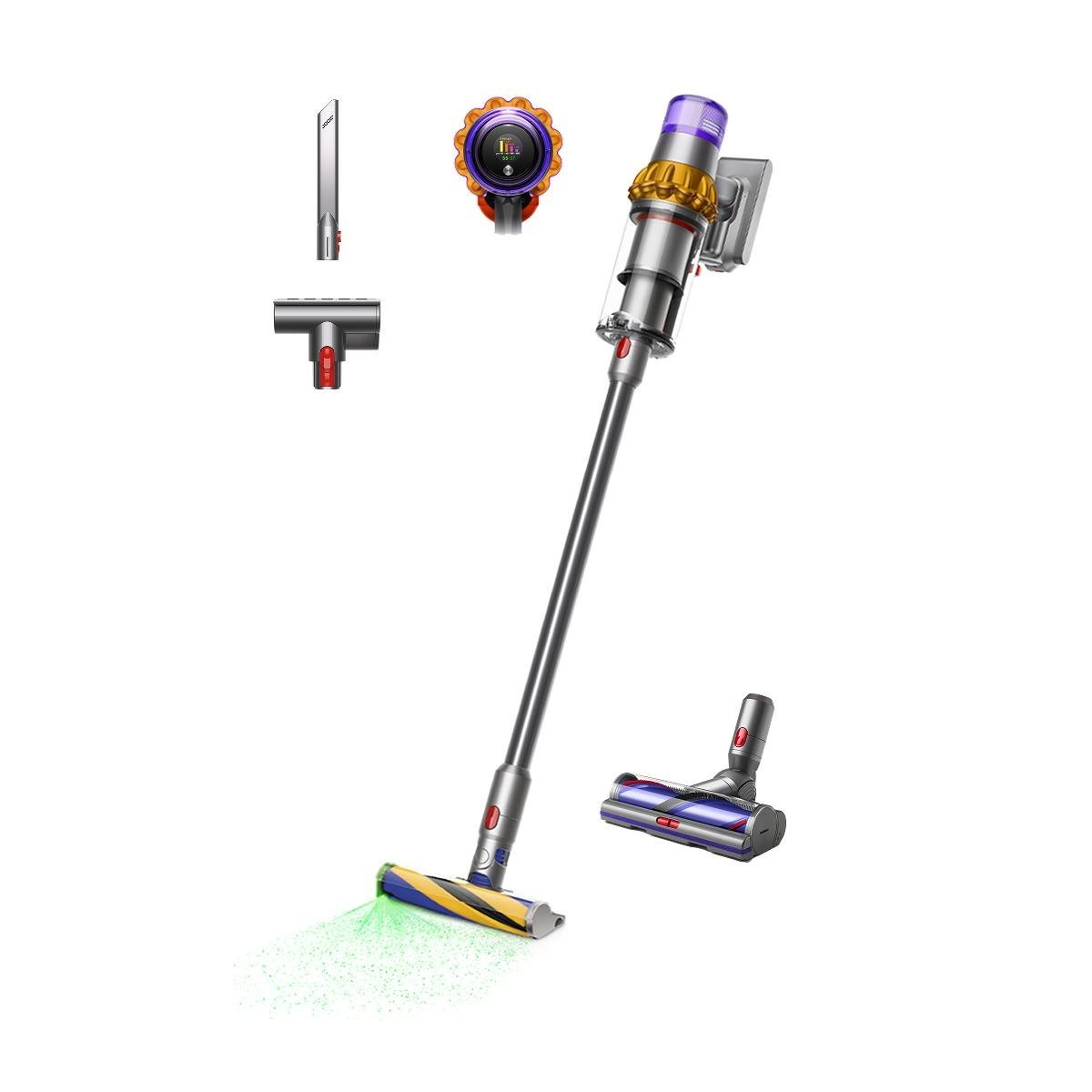 Dyson V15 Detect Extra Cordless Vacuum, Yellow/Nickel